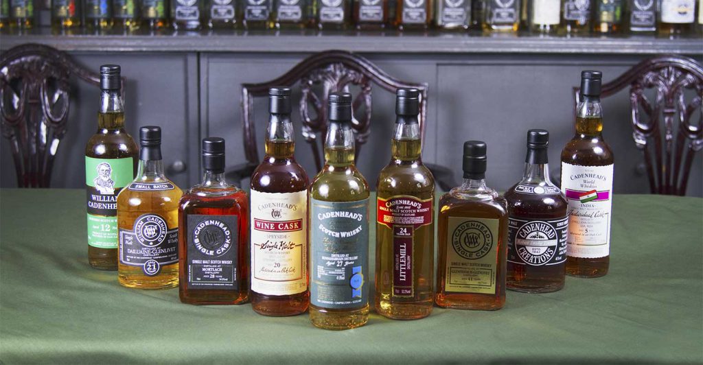 Selection of Cadenhead Bottlings