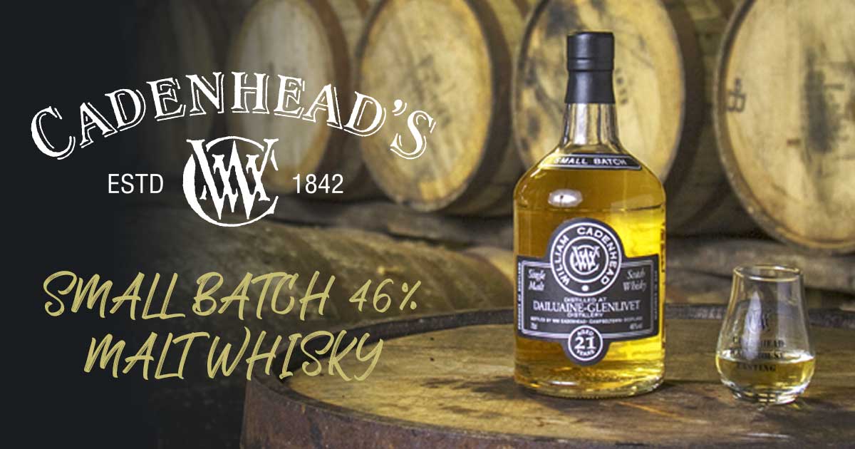 Cadenheads Small Batch Single Malt Whisky bottled at 46%