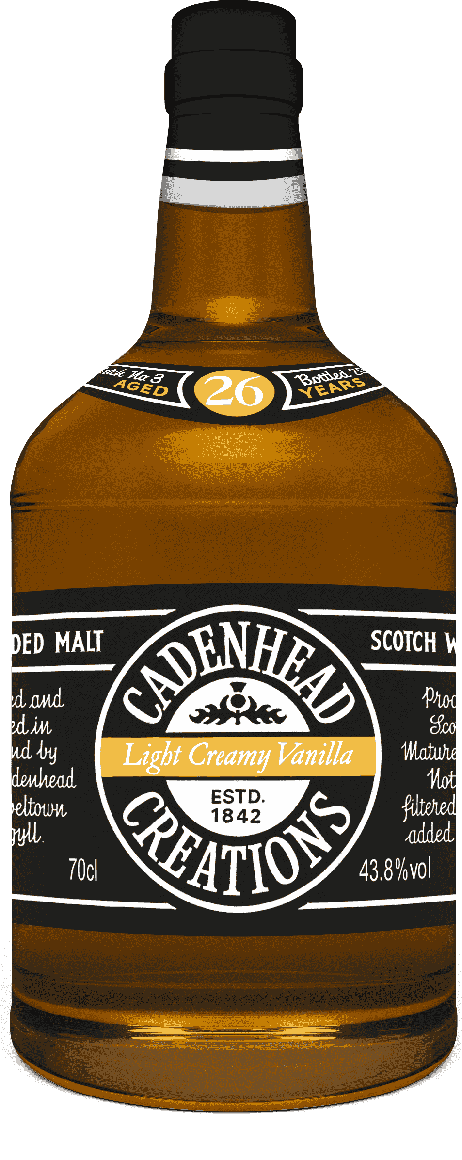 Cadenhead Creations Light Creamy Vanilla 26yo 43.8%