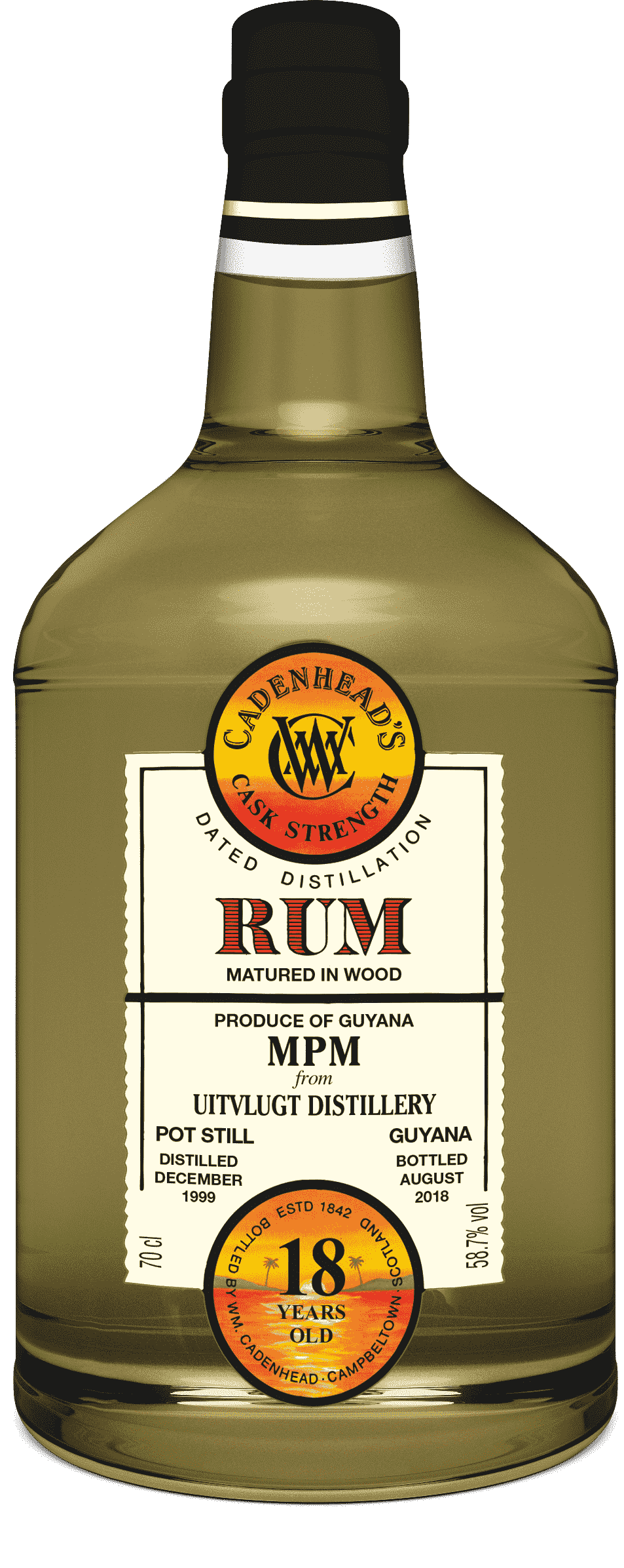 A Bottle of Guyana-Uitvlugt-18-YO