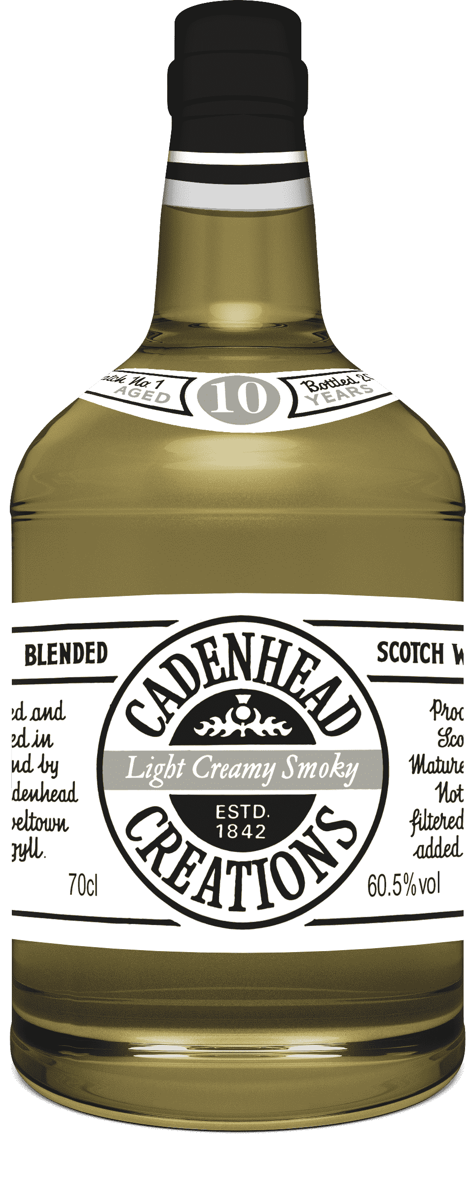 Cadenhead Creations Light, Creamy, Smoky 10yo 60.6%