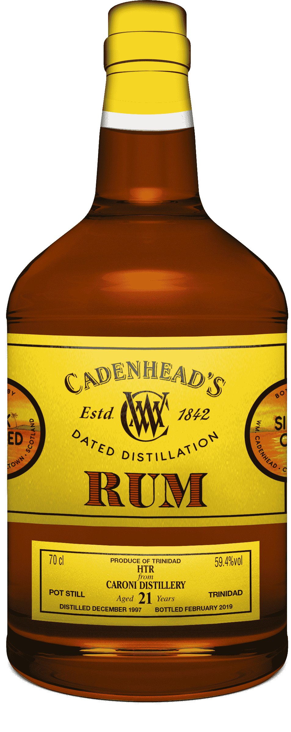 A Bottle of Dated-Distilled-Trinidad-59.4