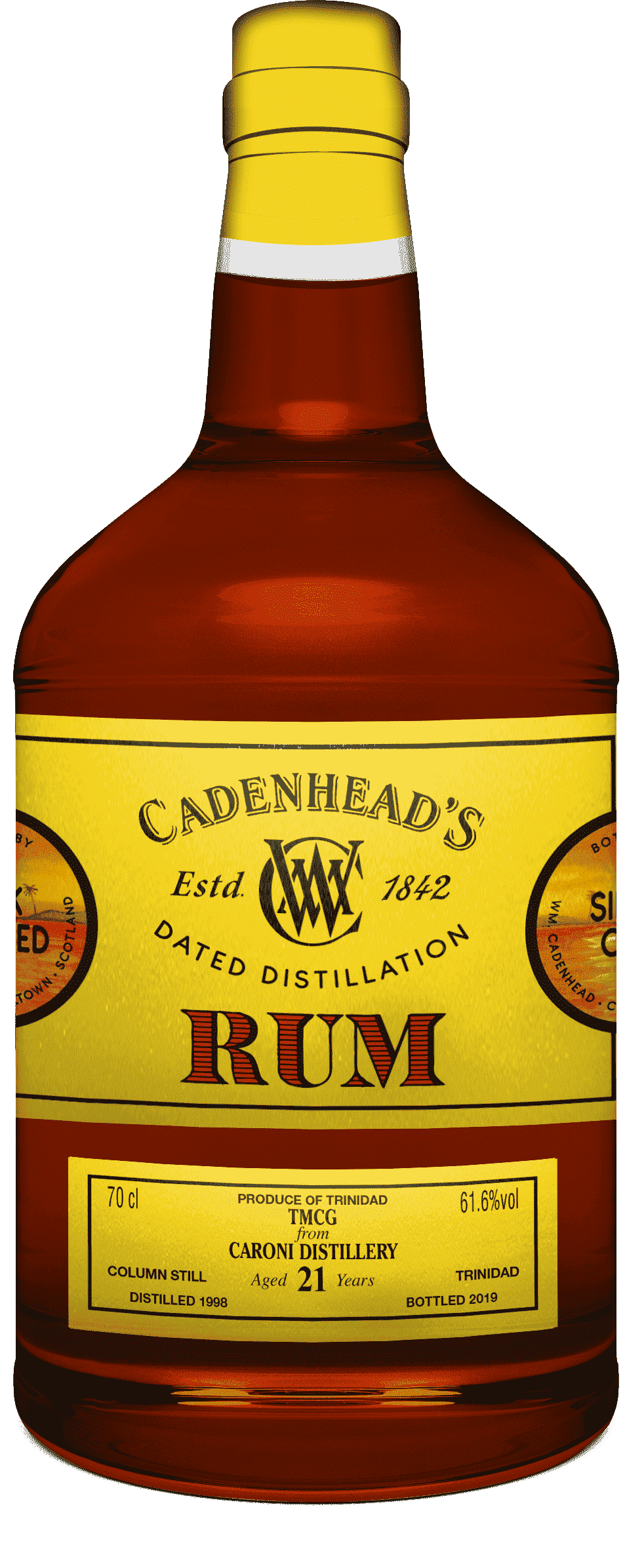 A Bottle of DD-Rum---Caroni