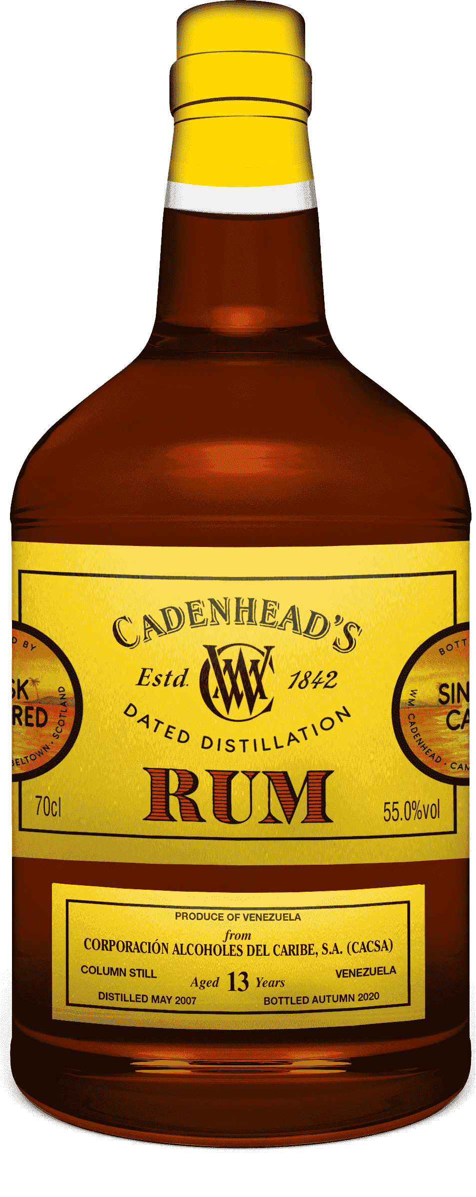 Vanezuela Corporation Alcoholes del Caribe 13yo 55%