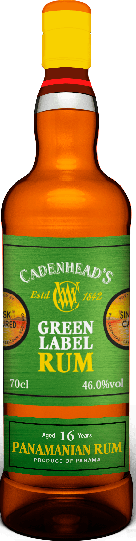 Panamanian 16yo 46% ABV Green Label Rum 70cl