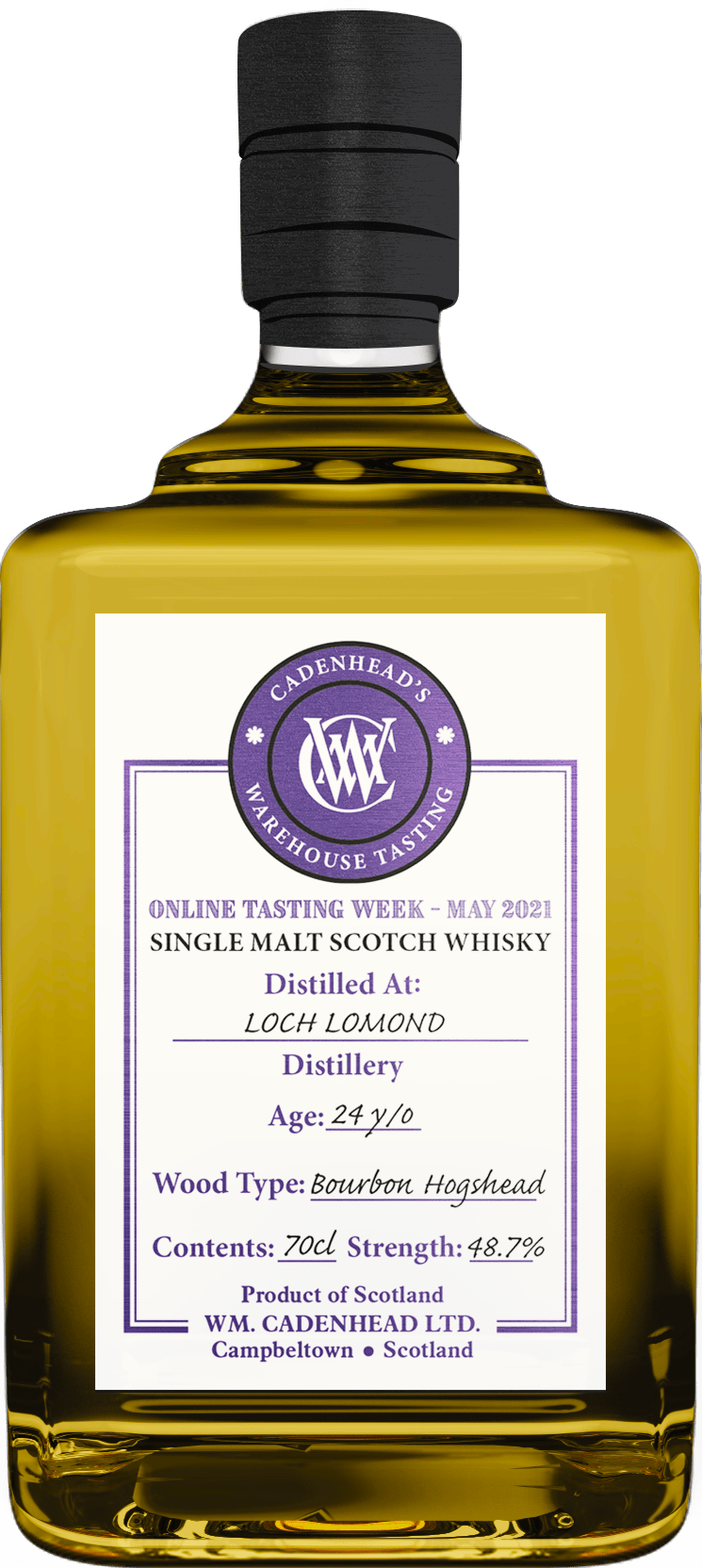 Loch Lomond 24 Year Old 48.7% ABV 70cl Single Malt Scotch Whisky