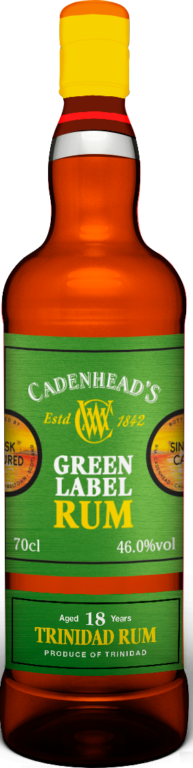 Trinidad 18yo 46.0% ABV Green Label Rum 70cl