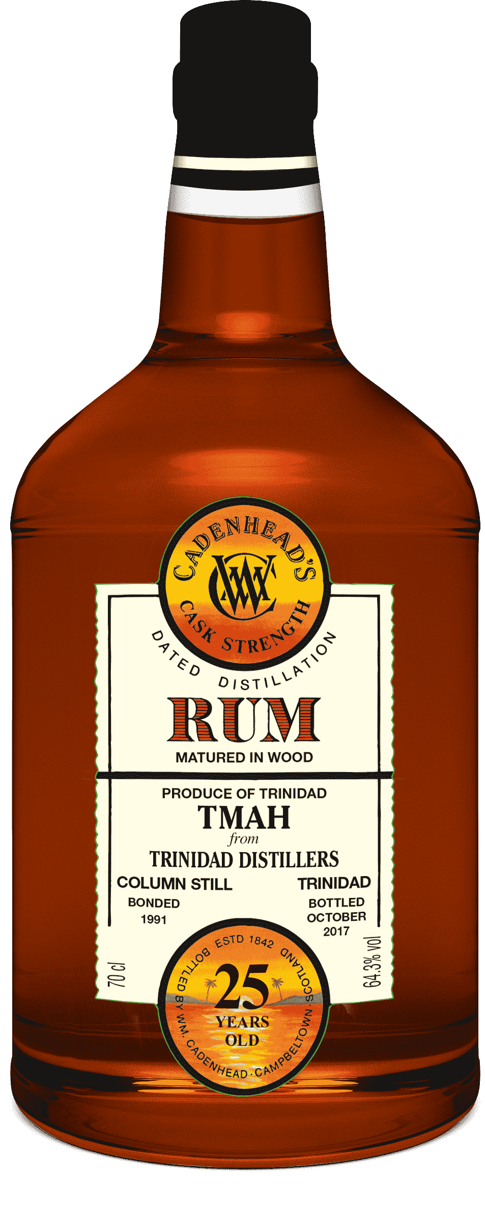 Trinidad 25yo (1991) 64.3% ABV 70cl Rum