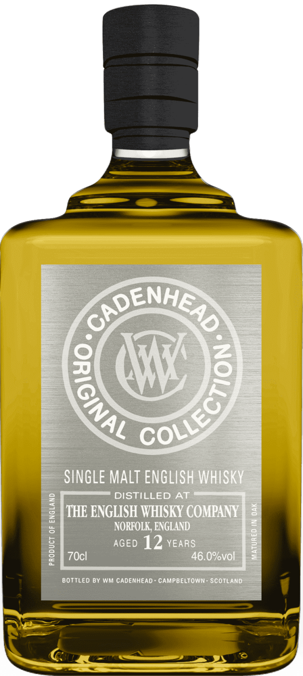 The English Distillery Co 12yo 46% ABV 70cl Single Malt English Whisky