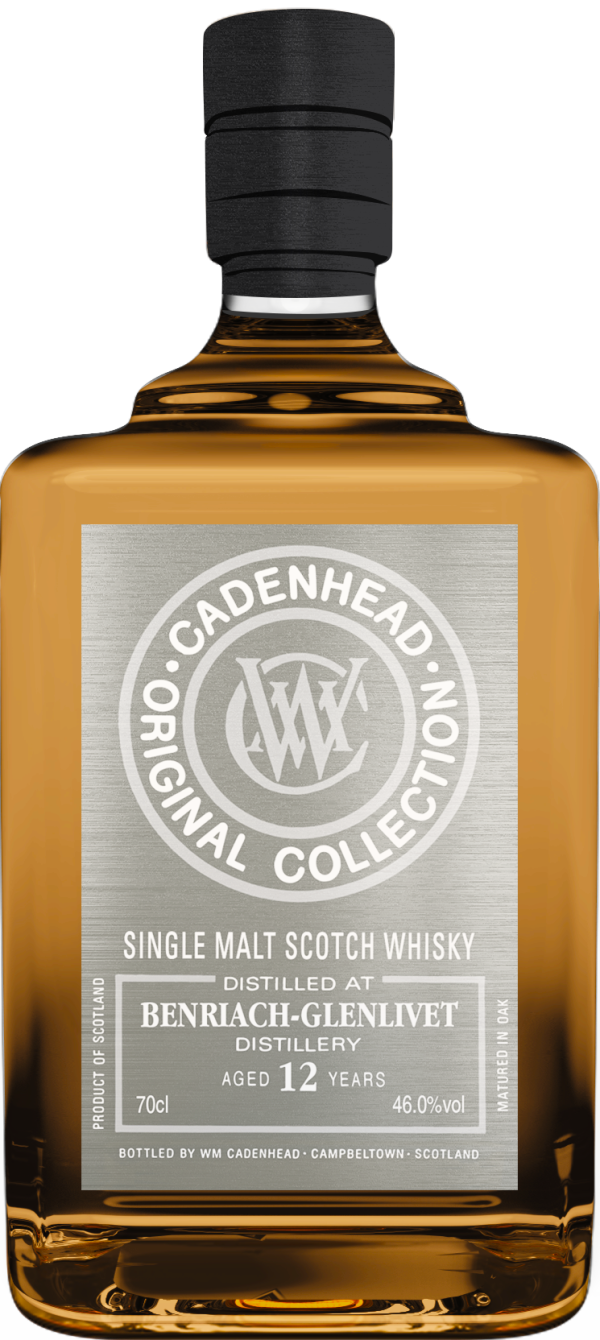 Benriach-Glenlivet 12yo 46% abv 70cl Single Malt Whisky