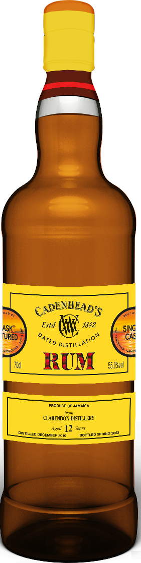 Clarendon Distillery 12yo 55.0% ABV (Dated Distillation Rum from Jamaica)