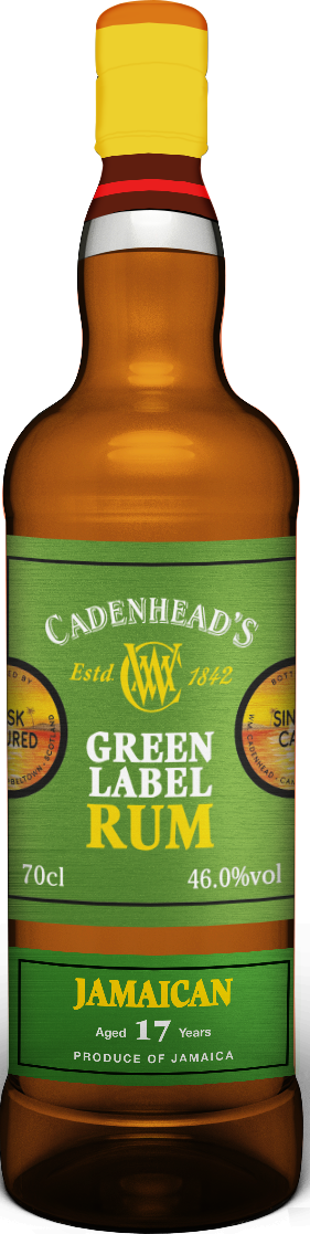 Jamaican Rum 17yo 46.0% ABV (Green Label Rum)