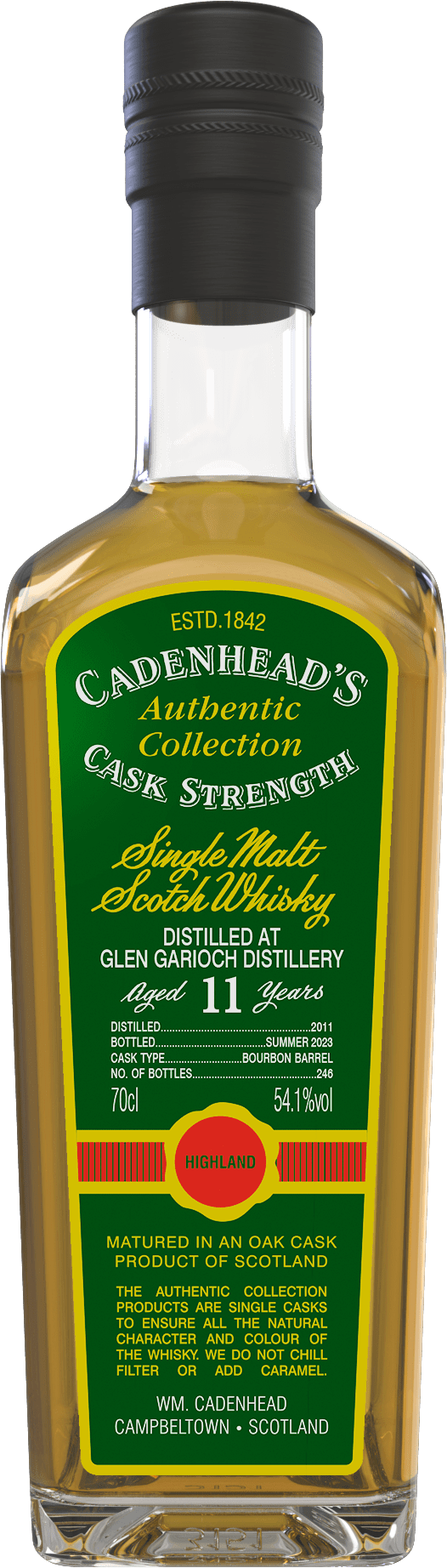 A Bottle of Glen-Garoich-11-YO