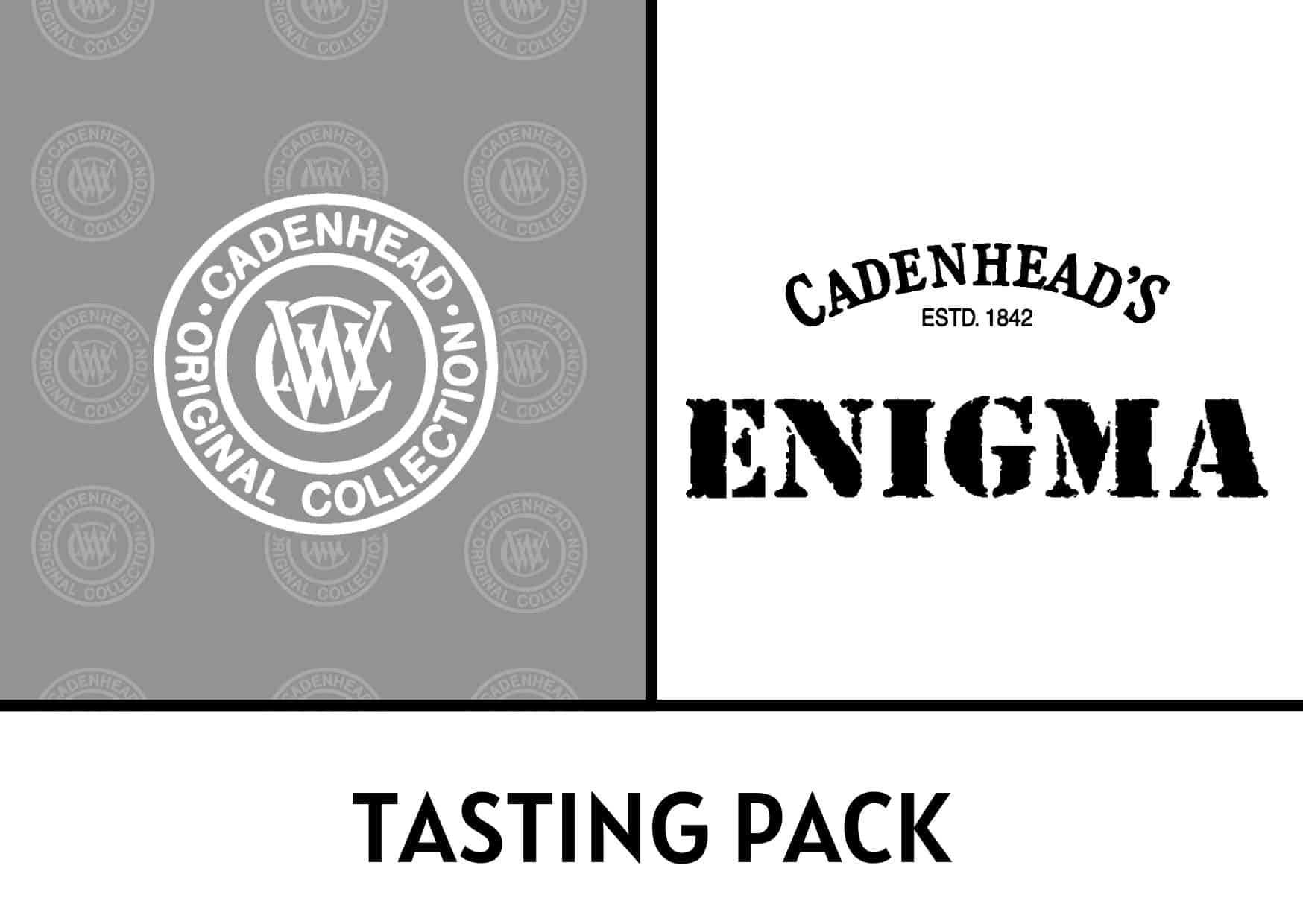 Cadenhead’s Original Collection and Enigma Tasting Pack (September 2023) (6x2cl whisky samples)