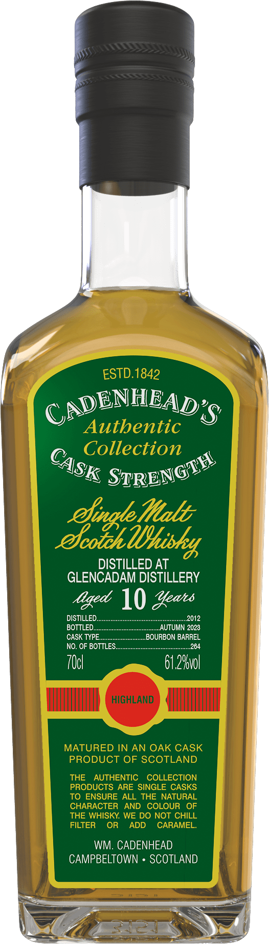 A Bottle of Glencadam-10-YO