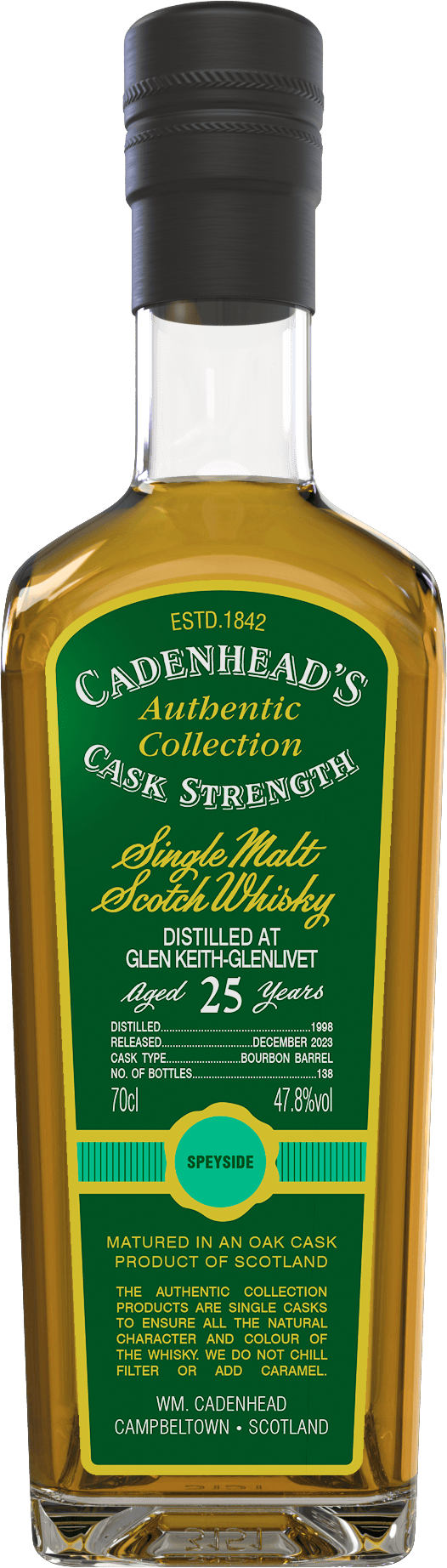 A Bottle of Glen-Keith-25-YO