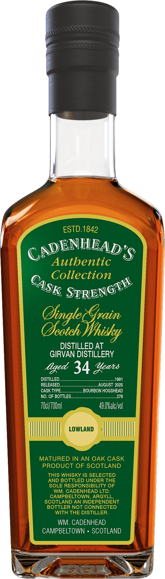 A Bottle of Girvan-34-YO