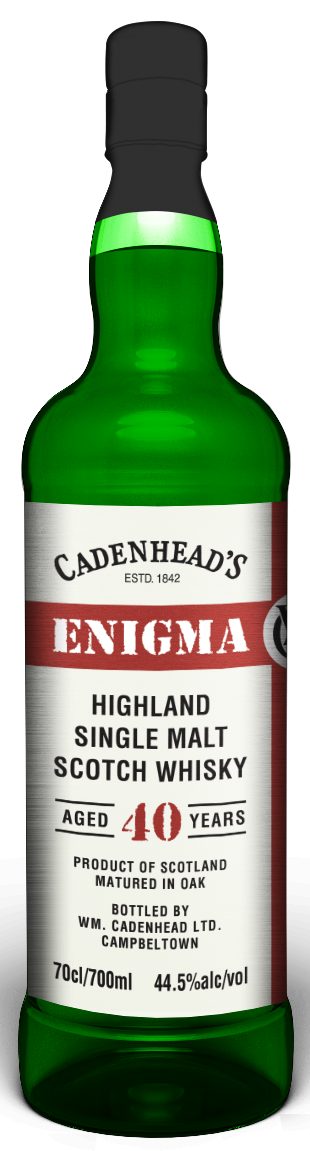 A Bottle of Enigma-Highland-40-YO