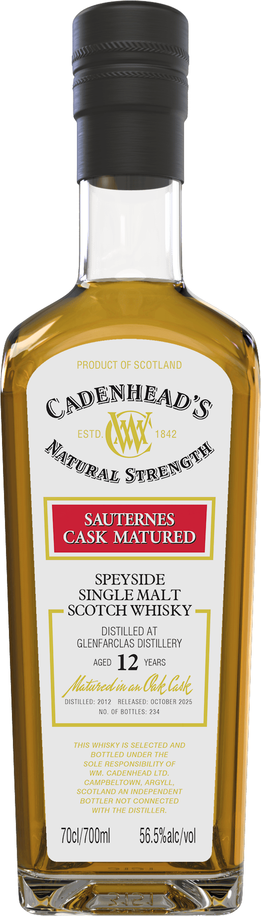 A Bottle of Glenfarclas-12-YO