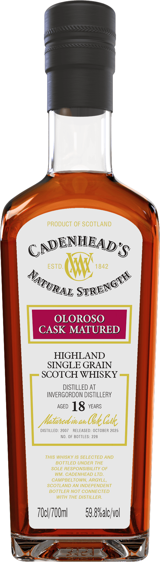 A Bottle of Invergordon-18-YO