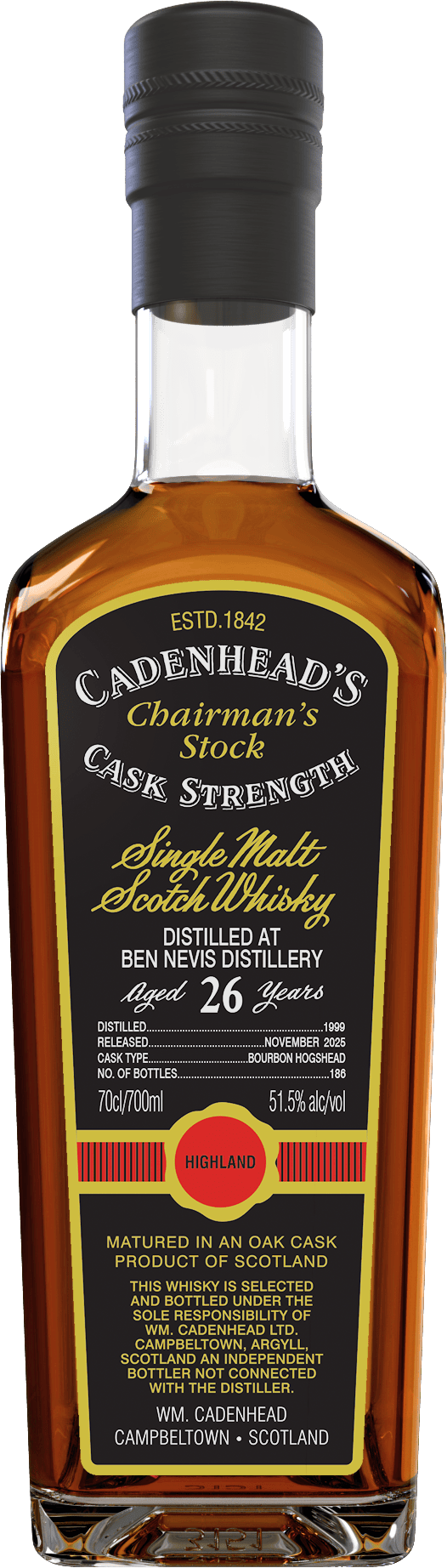 A Bottle of Ben-Nevis-26YO-51.5%