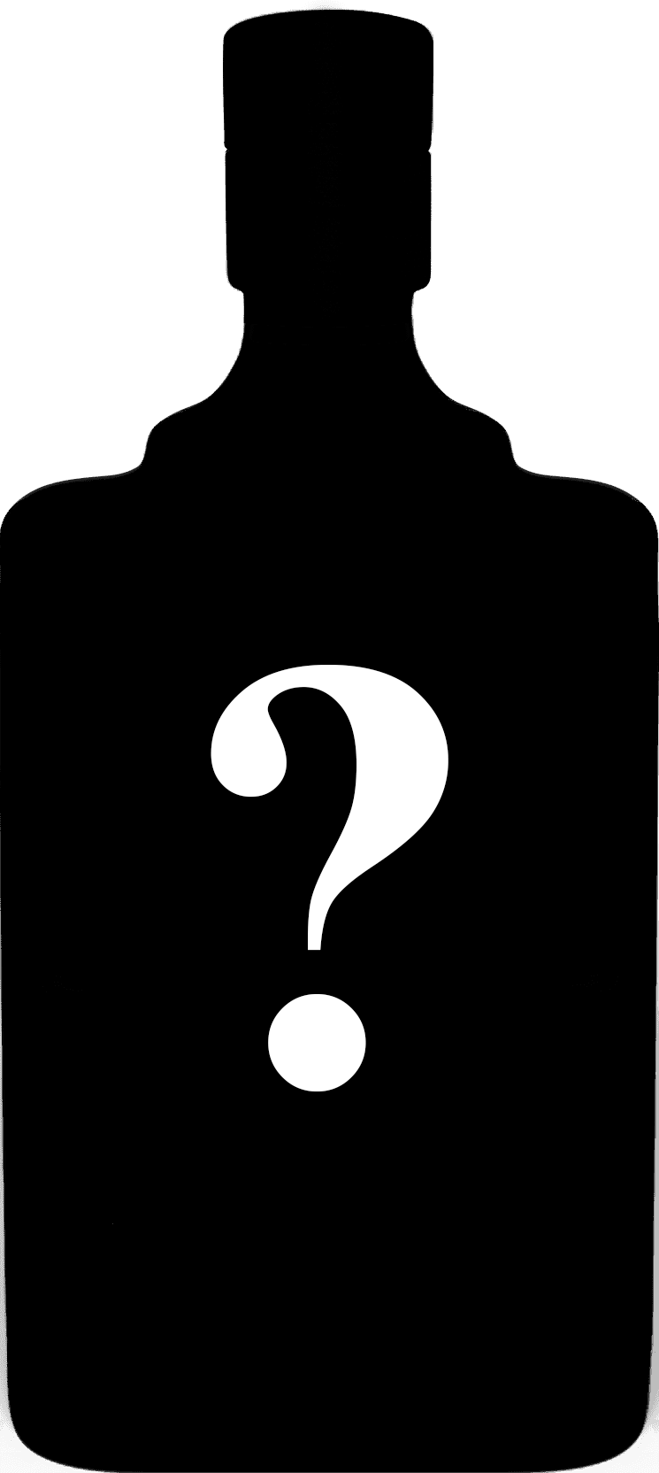 A Bottle of Mystery Enigma Question Black White Bottle Product Image Website
