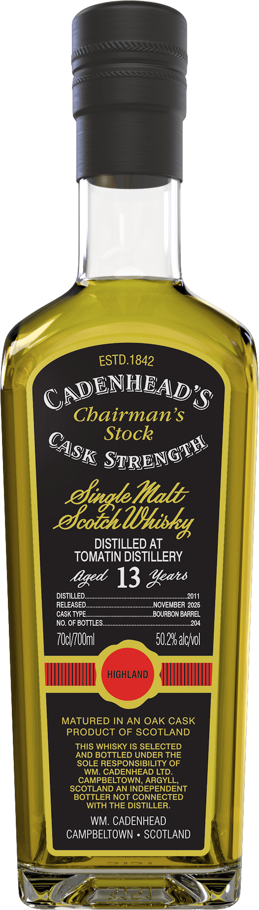 A Bottle of Tomatin-13YO-50.2%