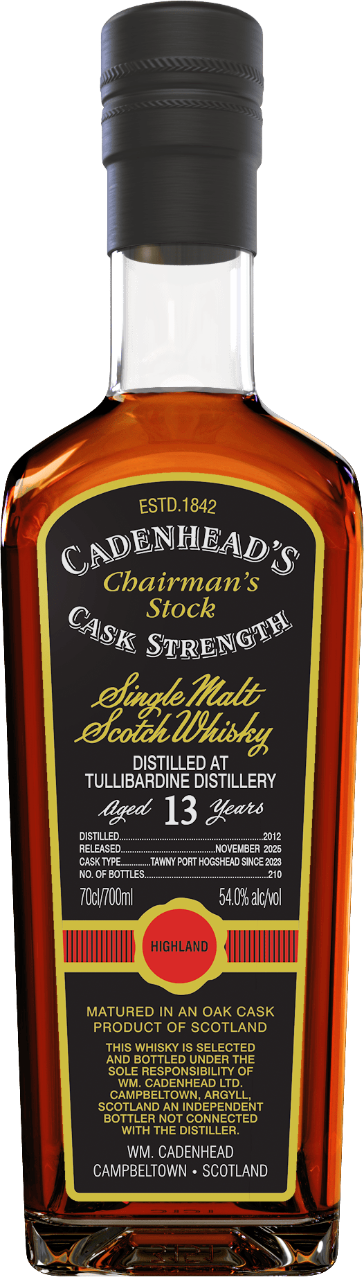 A Bottle of Tullibardine-13YO-54.0%