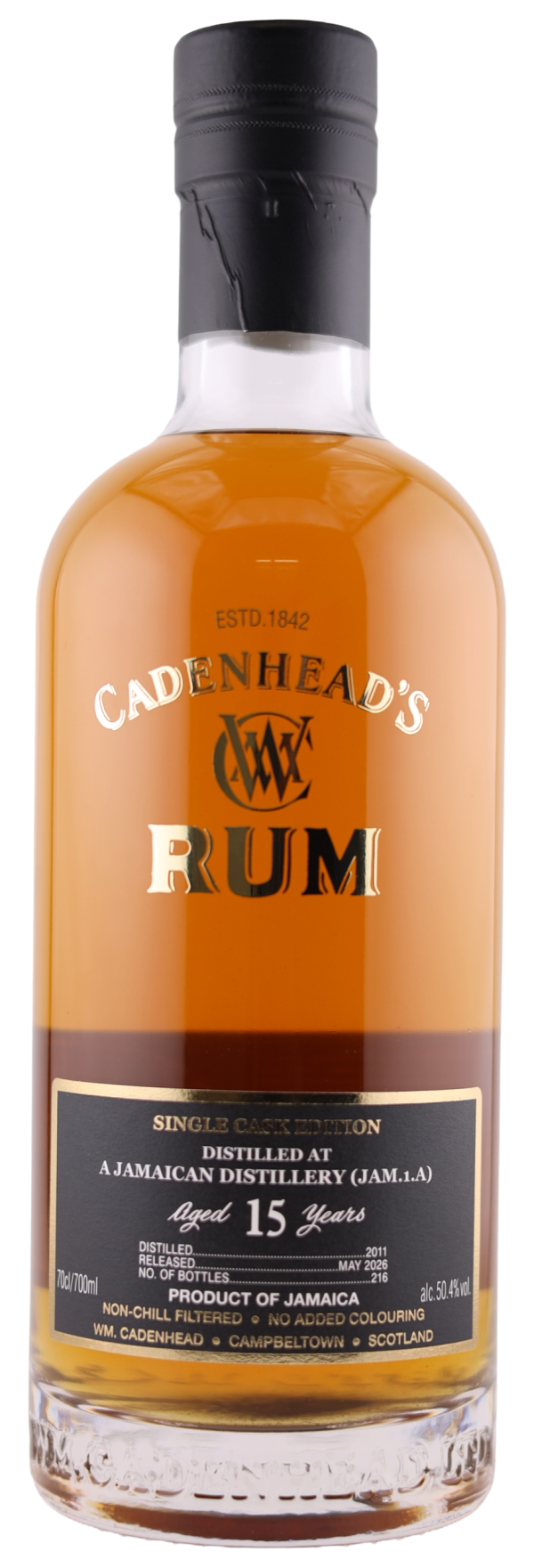 A Jamaican Distillery (JAM.1.A) 15yo 50.4%