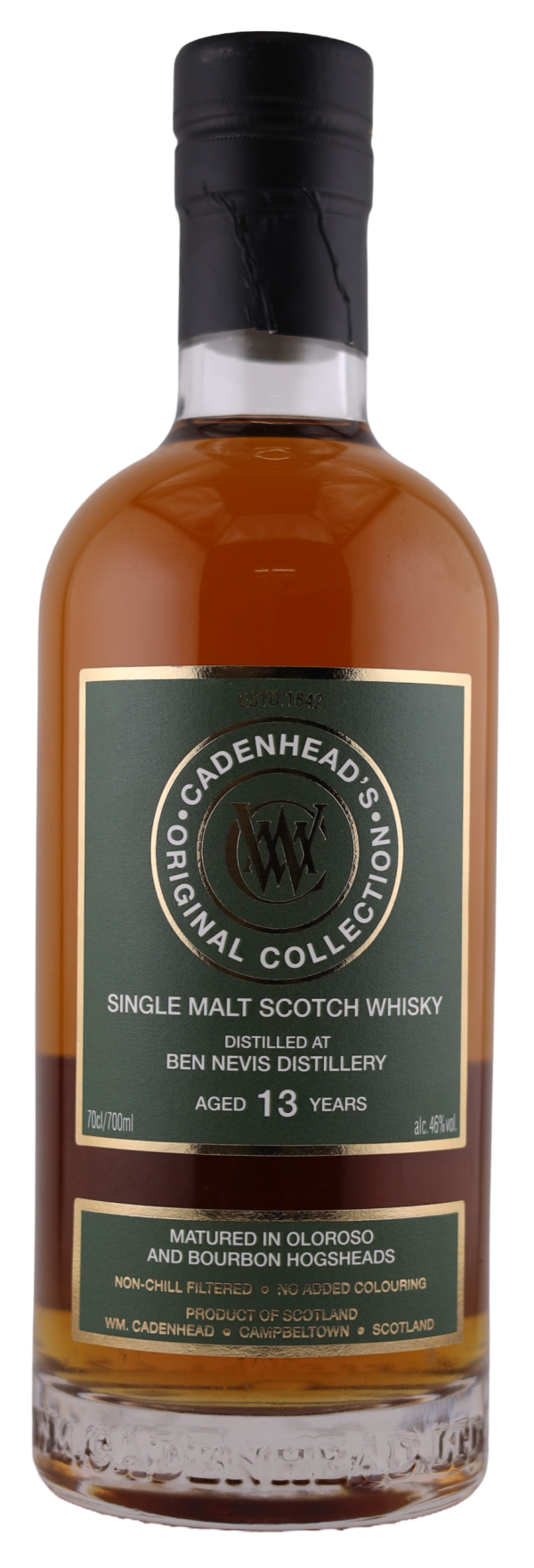 Ben Nevis 13yo 46% abv 70cl Single Malt Whisky