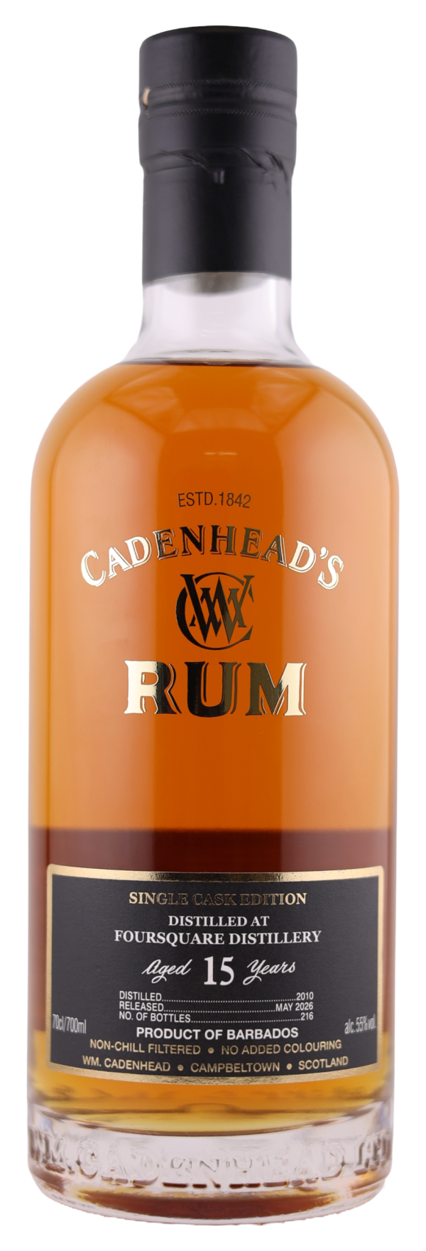 Foursquare Distillery 15yo 55% abv 70cl Rum