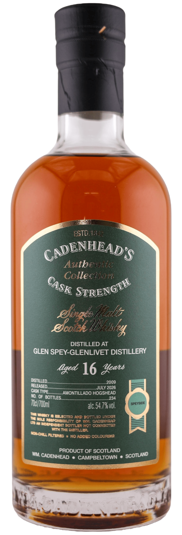 Glen Spey-Glenlivet 16yo 54.7%