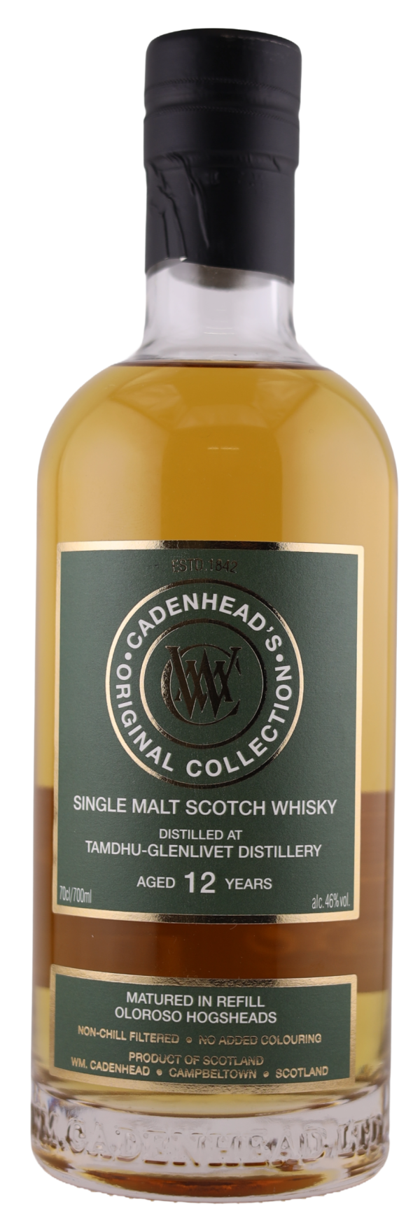 Tamdhu-Glenlivet 12yo 46% abv 70cl Single Malt Whisky