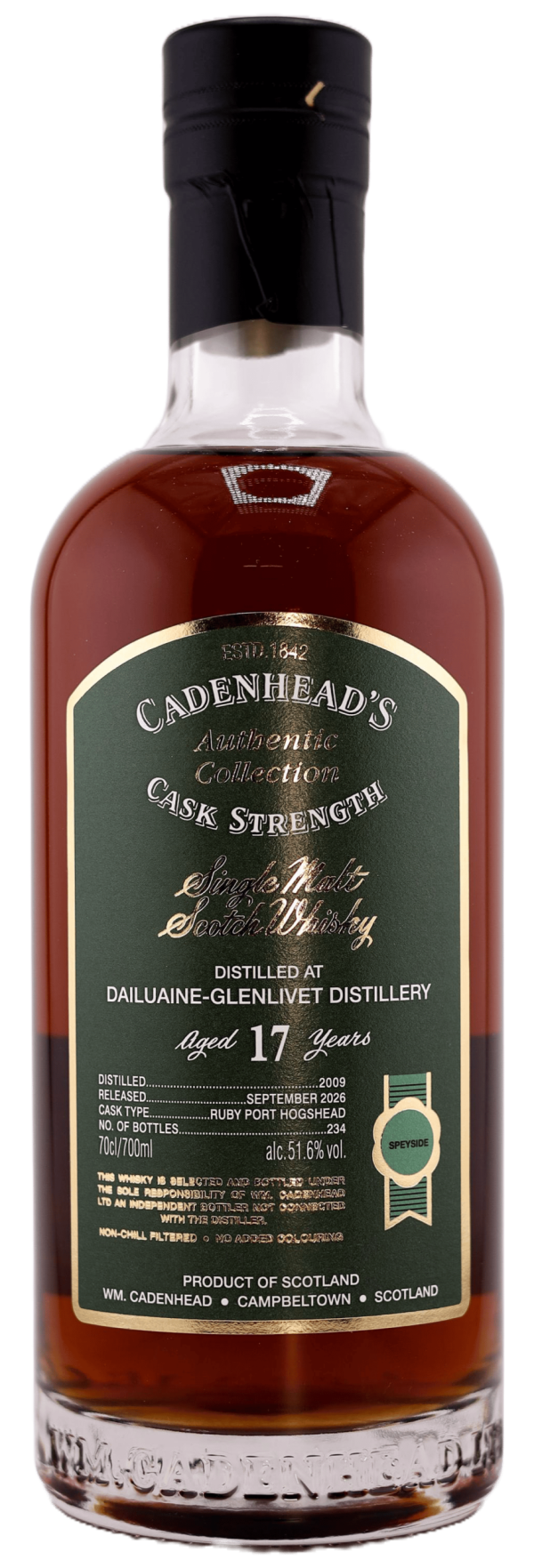 Dailuaine-Glenlivet 17yo 51.6%