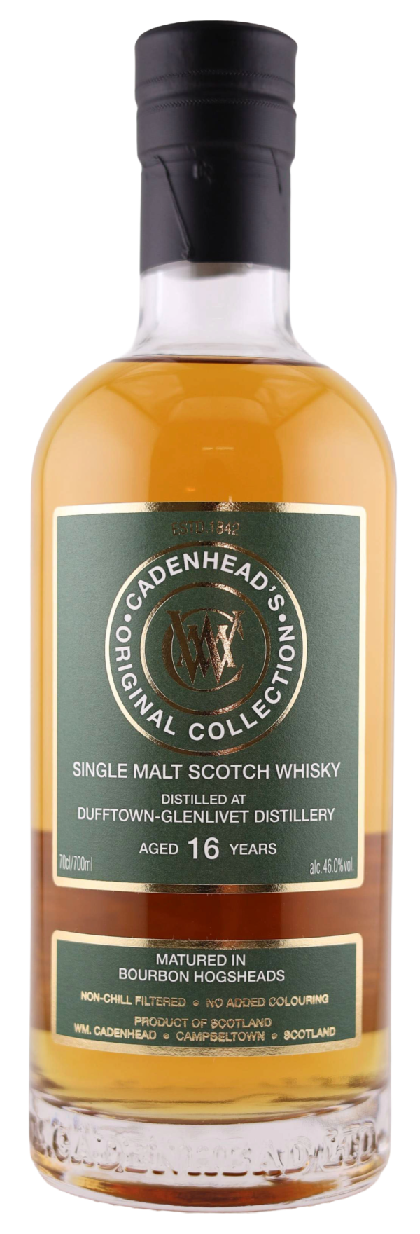 Dufftown-Glenlivet 16yo 46% abv 70cl Single Malt Whisky