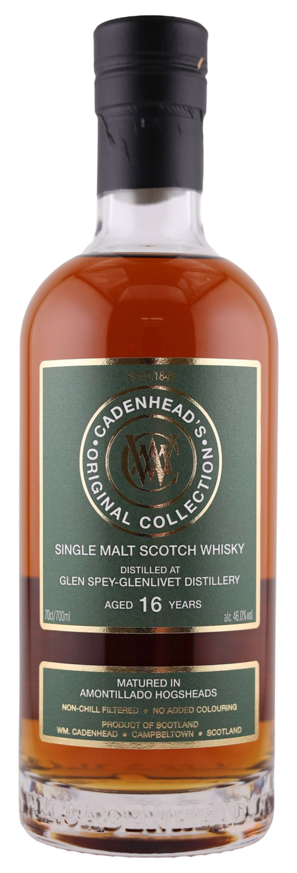 Glen Spey-Glenlivet 16yo 46% abv 70cl Single Malt Whisky