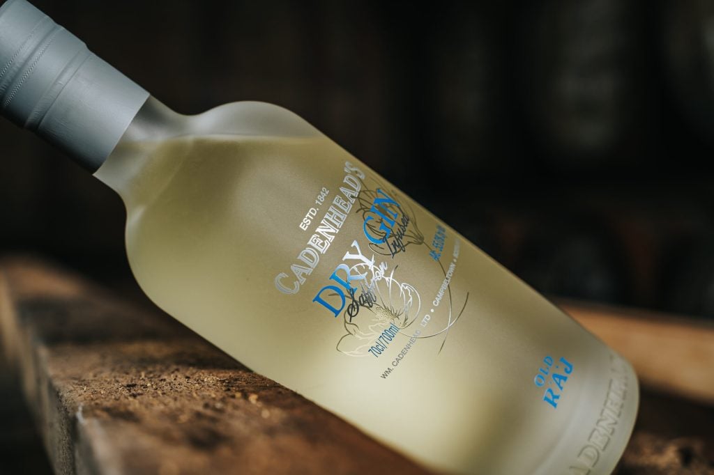 Cadenhead's gin at 55%