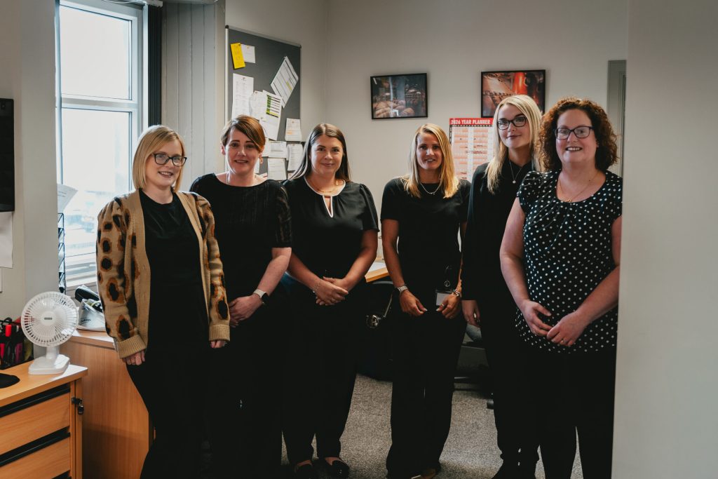 The Cadenhead's administration and finance team