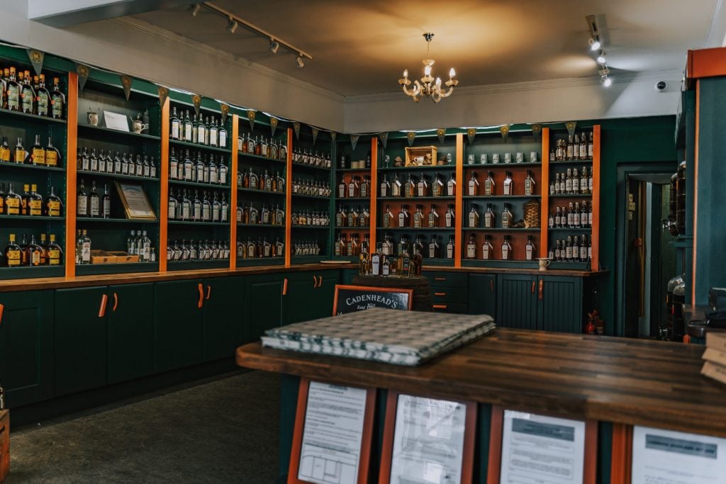 The Cadenhead's shop in Edinburgh